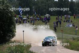 YAZEED AL RAJHI (SAL) - MICHAEL ORR (GBR) FORD FIESTA RS WRC, YAZEED RACING 30.06-03.07.2016. World Rally Championship, Rd 7, Rally Poland, Mikolajki, Poland.