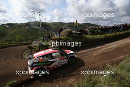 NicolÃ¡s FUCHS (PER) -  Fernando MUSSANO (ARG) Skoda Fabia R5 20-22.05.2016 FIA World Rally Championship 2016, Rd 5, Rally Portugal, Matosinhos, Portugal