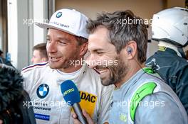 Nürburgring (GER) 27th May 2017. #43 BMW M6 GT3, BMW Team Schnitzer, Timo Scheider (GER). Timo Glock (GER) as moderator.