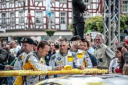Nürburgring (GER) 24th May 2017. #100 BMW M6 GT3, Walkenhorst Motorsport, Christian Krognes (NOR), Michele di Martino (GER), Matias Henkola (FIN), Nico Menzel (GER).