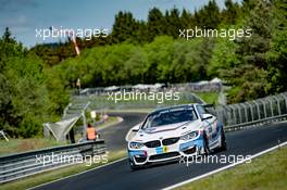 Nürburgring (GER) 25th May 2017. #40 BMW M4 GT4, Dirk Adorf (GER), Ricky Collard (GBR), Jörg Weidinger (GER), Jethro Bovingdon (GBR).
