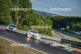 Nürburgring (GER) 25th May 2017. #100 BMW M6 GT3, Walkenhorst Motorsport, Christian Krognes (NOR), Michele di Martino (GER), Matias Henkola (FIN), Nico Menzel (GER).