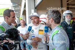 Nürburgring (GER) 27th May 2017. #43 BMW M6 GT3, BMW Team Schnitzer, Timo Scheider (GER). Timo Glock (GER) as moderator.