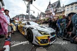 Nürburgring (GER) 24th May 2017. #100 BMW M6 GT3, Walkenhorst Motorsport, Christian Krognes (NOR), Michele di Martino (GER), Matias Henkola (FIN), Nico Menzel (GER).