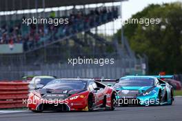 Barwell Motorsport - Leo Matchitski(RUS), Miguel Ramos(PRT), Richard Abra(GBR) - Lamborghini Huracan GT3 13-14.05.2017. Blancpain Endurance Series, Rd 4, Silverstone, England.