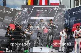 Podium 13-14.05.2017. Blancpain Endurance Series, Rd 4, Silverstone, England.