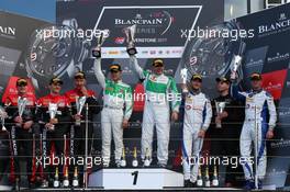Podium AM 13-14.05.2017. Blancpain Endurance Series, Rd 4, Silverstone, England.