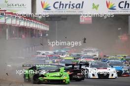 Blancpain GT Series Sprint Cup 2017, New Race Festival Start of the Qualifying Race. 03.06.2017-04.05.2016 Blancpain GT Series Sprint Cup, Round 5, Zolder, Belgium