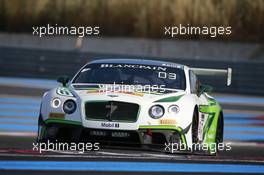 Bentley Team M-Sport - Steven Kane(GBR, Guy Smith(GB), Oliver Jarvis(GB) - Bentley Continental GT3 24.06.2017. Blancpain Endurance Series, Rd 6, Paui Ricard, France.