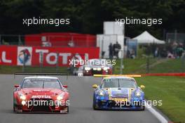 Motul Team RJN Nissan - Lucas Ordonez(ESP), Alex Buncombe(GBR), Katsumasa Chiyo(JPN) - Nissan GT-R Nismo GT3 Speedlover, Pierre-Yves Paque(BEL), Gregory Paisse(BEL), Thierry de Latre du Bosqueau(BEL), Louis-Philippe Soenen(BEL) - Porsche 991 Cu 27-30.07.2017. Blancpain Endurance Series, Rd 7, 24 Hours of Spa, Spa Francorchamps, Belgium