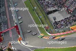 Start of the race 27-30.07.2017. Blancpain Endurance Series, Rd 7, 24 Hours of Spa, Spa Francorchamps, Belgium