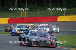 Audi Sport Team WRT - Connor De Phillippi(USA), Christopher Mies(DEU), Frederic Vervisch(BEL) - Audi R8 LMS 27-30.07.2017. Blancpain Endurance Series, Rd 7, 24 Hours of Spa, Spa Francorchamps, Belgium