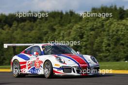 RMS - Howard Blank(USA), Yannick Mallegol(FRA), Fabrice Notari(MCO), Frank Mechaly(USA) - Porsche 991 Cup 27-30.07.2017. Blancpain Endurance Series, Rd 7, 24 Hours of Spa, Spa Francorchamps, Belgium