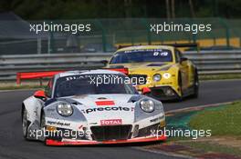 Herberth Motorsport - Daniel Allemann(CHE), Ralf Bohn(DEU), Sven Mueller(DEU), Mathieu Jaminet(FRA) - Porsche 991 GT3 R 27-30.07.2017. Blancpain Endurance Series, Rd 7, 24 Hours of Spa, Spa Francorchamps, Belgium