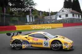AF Corse - Pasin Lathouras(THA), Michele Rugolo(ITA), Alessandro Pier Guidi(ITA) - Ferrari 488 GT3 27-30.07.2017. Blancpain Endurance Series, Rd 7, 24 Hours of Spa, Spa Francorchamps, Belgium