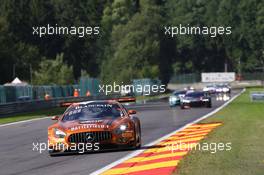 Mercedes-AMG Team HTP Motorsport - Jimmy Eriksson(SWE), Maxi Buhk(DEU), Franck Perera(FRA) - Mercedes-AMG GT3 27-30.07.2017. Blancpain Endurance Series, Rd 7, 24 Hours of Spa, Spa Francorchamps, Belgium
