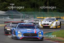 Black Falcon - Oliver Morley(GBR), Miguel Toril(ESP), Marvin Kirchhofer(DEU), Maximilian Gotz(DEU) - Mercedes-AMG GT3 27-30.07.2017. Blancpain Endurance Series, Rd 7, 24 Hours of Spa, Spa Francorchamps, Belgium