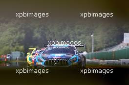Black Falcon - Abdulaziz Al Faisal(SAU), Hubert Haupt(DEU), Gabriele Piana(ITA), Renger van der Zande(NDL) - Mercedes-AMG GT3 27-30.07.2017. Blancpain Endurance Series, Rd 7, 24 Hours of Spa, Spa Francorchamps, Belgium