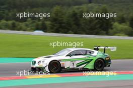 Bentley Team MSport - Smith Guy (GBR), Kane Steven (GBR) Jarvis Oliver (GBR) - Bentley Continental GT3 27-30.07.2017. Blancpain Endurance Series, Rd 7, 24 Hours of Spa, Spa Francorchamps, Belgium