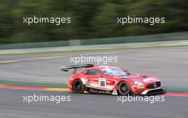 Akka ASP- Serralles Felix (PRI), Juncadella Daniel (ESP), Vautier Tristan (FRA) -Mercedes-AMG GT3 27-30.07.2017. Blancpain Endurance Series, Rd 7, 24 Hours of Spa, Spa Francorchamps, Belgium