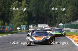 Garage 59 - Alexander West(SWE), Chris Goodwin(GBR), Chris Harris(GBR), Bradley Ellis(GBR) - McLaren 650 S GT3 27-30.07.2017. Blancpain Endurance Series, Rd 7, 24 Hours of Spa, Spa Francorchamps, Belgium