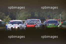 Belgian Audi Club Team WRT - Stephane Richelmi(MCO), Nathanael Berthon(FRA), Benoit Treluyer(FRA) - Audi R8 LMS 27-30.07.2017. Blancpain Endurance Series, Rd 7, 24 Hours of Spa, Spa Francorchamps, Belgium