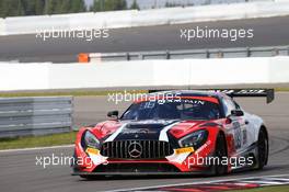 Akka ASP - Christophe Bourret(FRA) - Jean-Philippe Belloc(FRA) - Mercedes-AMG GT3 17.09.2017. Blancpain Sprint Series, Rd 11, Nurburgring, Germany, Sunday.