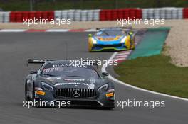 HTP Motorsport - Fabian Schiller(DEU) - Jules Szymkowiak(NL) - Mercedes-AMG GT3 15.09.2017. Blancpain Sprint Series, Rd 11, Nurburgring, Germany, Friday.