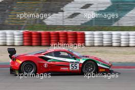 AF Corse - Phil Quaife(GBR) - Lorenzo Case(ITA) - Ferrari 488 GT3 15.09.2017. Blancpain Sprint Series, Rd 11, Nurburgring, Germany, Friday.