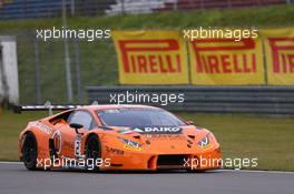 Orange 1 Team Lazarus - Nicholas Pohler (D) - Fabrizio Crestani(ITA) - Lamborghini Huracan GT3 15.09.2017. Blancpain Sprint Series, Rd 11, Nurburgring, Germany, Friday.
