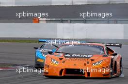 Orange 1 Team Lazarus - Nicholas Pohler (D) - Fabrizio Crestani(ITA) - Lamborghini Huracan GT3 17.09.2017. Blancpain Sprint Series, Rd 11, Nurburgring, Germany, Sunday.