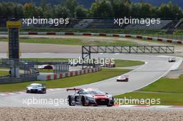 Belgian Audi Club Team WRT - Marcel Fassler(CHE) - Dries Vanthoor(BEL) - Audi R8 LMS 15.09.2017. Blancpain Sprint Series, Rd 11, Nurburgring, Germany, Friday.