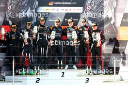Podium Qualifying Race 17.09.2017. Blancpain Sprint Series, Rd 11, Nurburgring, Germany, Sunday.