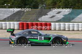 HTP Motorsport - Jimmy Eriksson(SWE) - Dominik Baumann(AUT) - Mercedes-AMG GT3 15.09.2017. Blancpain Sprint Series, Rd 11, Nurburgring, Germany, Friday.