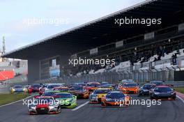 Start of the Qualifying Race 17.09.2017. Blancpain Sprint Series, Rd 11, Nurburgring, Germany, Sunday.