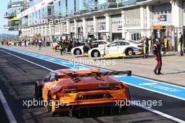 Orange 1 Team Lazarus - Nicholas Pohler (D) - Fabrizio Crestani(ITA) - Lamborghini Huracan GT3 16.09.2017. Blancpain Sprint Series, Rd 11, Nurburgring, Germany, Saturday.
