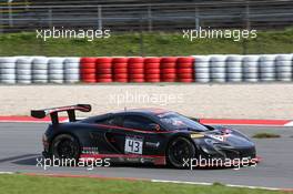 Strakka Racing - Jonny Kane (GBR), Steijn Schothorst(NED) - McLaren 650S GT3 15.09.2017. Blancpain Sprint Series, Rd 11, Nurburgring, Germany, Friday.