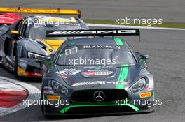 HTP Motorsport - Jimmy Eriksson(SWE) - Dominik Baumann(AUT) - Mercedes-AMG GT3 17.09.2017. Blancpain Sprint Series, Rd 11, Nurburgring, Germany, Sunday.