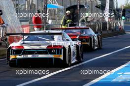 Sainteloc Racing - Romain Monti(FRA) - Peter Terting(D) - Audi R8 LMS 16.09.2017. Blancpain Sprint Series, Rd 11, Nurburgring, Germany, Saturday.