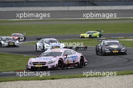 Lucas Auer (AUT) - Mercedes-AMG C63 DTM Mercedes-AMG Motorport BWT 20.05.2017, DTM Round 2, Lausitzring, Germany, Saturday.