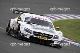 Paul Di Resta (GBR) - Mercedes-AMG C63 DTM Mercedes-AMG Motorsport SILBERPFEIL Energy 20.05.2017, DTM Round 2, Lausitzring, Germany, Friday.