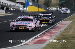 Edoardo Mortara (ITA) Mercedes-AMG Team HWA, Mercedes-AMG C63 DTM. 17.06.2017, DTM Round 3, Hungaroring, Hungary, Saturday.