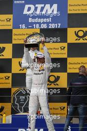 Podium: Third place Bruno Spengler (CAN) BMW Team RBM, BMW M4 DTM. 17.06.2017, DTM Round 3, Hungaroring, Hungary, Saturday.