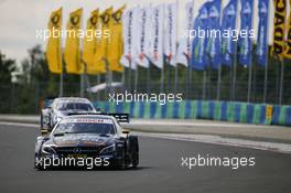 Maro Engel (GER) Mercedes-AMG Team HWA, Mercedes-AMG C63 DTM. 17.06.2017, DTM Round 3, Hungaroring, Hungary, Saturday.