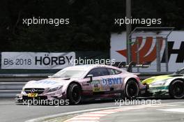 Edoardo Mortara (ITA) - Mercedes-AMG C 63 DTM Mercedes-AMG Motorport BWT 01.07.2017, DTM Round 4, Norisring, Germany, Saturday.