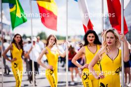 DTM grid girls 22.07.2017, DTM Round 5, Moscow, Russia, Saturday.