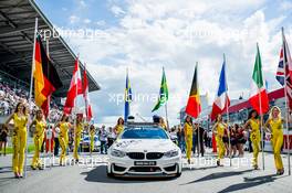 DTM safety car and grid girls 22.07.2017, DTM Round 5, Moscow, Russia, Saturday.