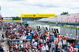 DTM fans at pit lane walk 22.07.2017, DTM Round 5, Moscow, Russia, Saturday.