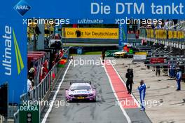 Lucas Auer (AUT) Mercedes-AMG Team HWA, Mercedes-AMG C63 DTM 22.07.2017, DTM Round 5, Moscow, Russia, Saturday.