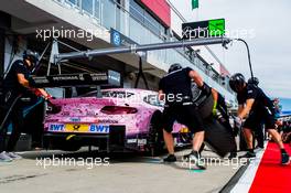 DTM pit stop practice 22.07.2017, DTM Round 5, Moscow, Russia, Saturday.